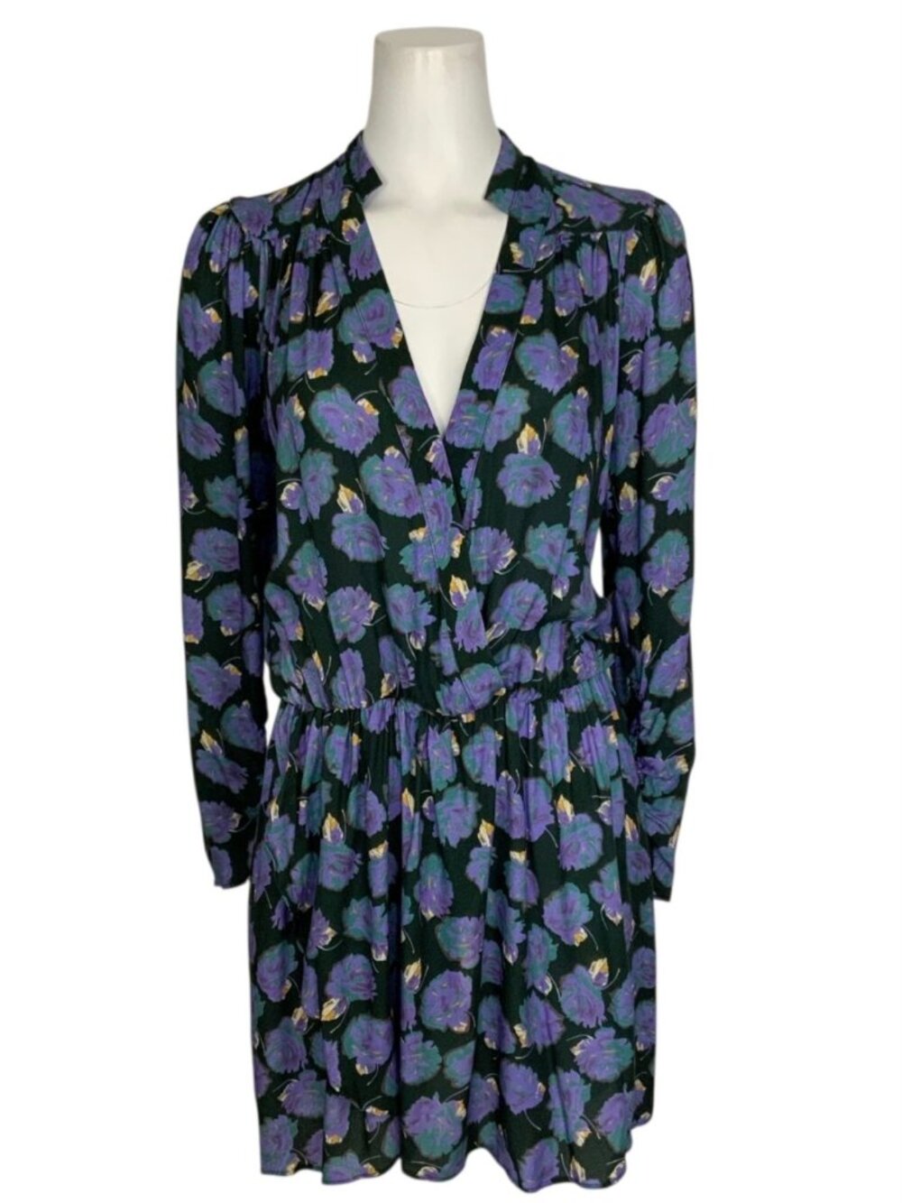 Zadig & Voltaire Reveal Roses Dress S Lavender Floral